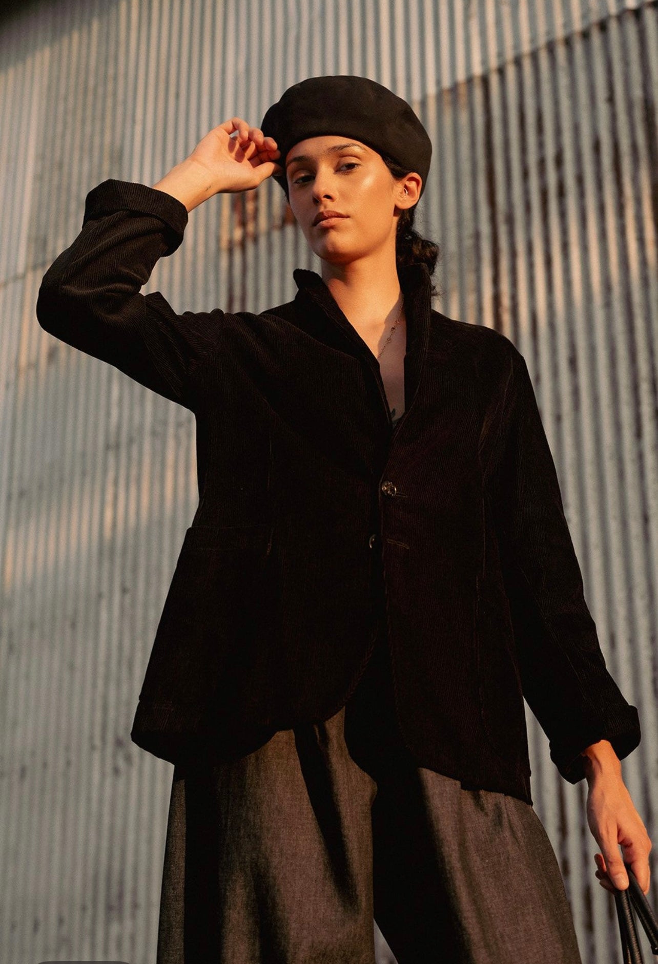 Black Corduroy Jacket