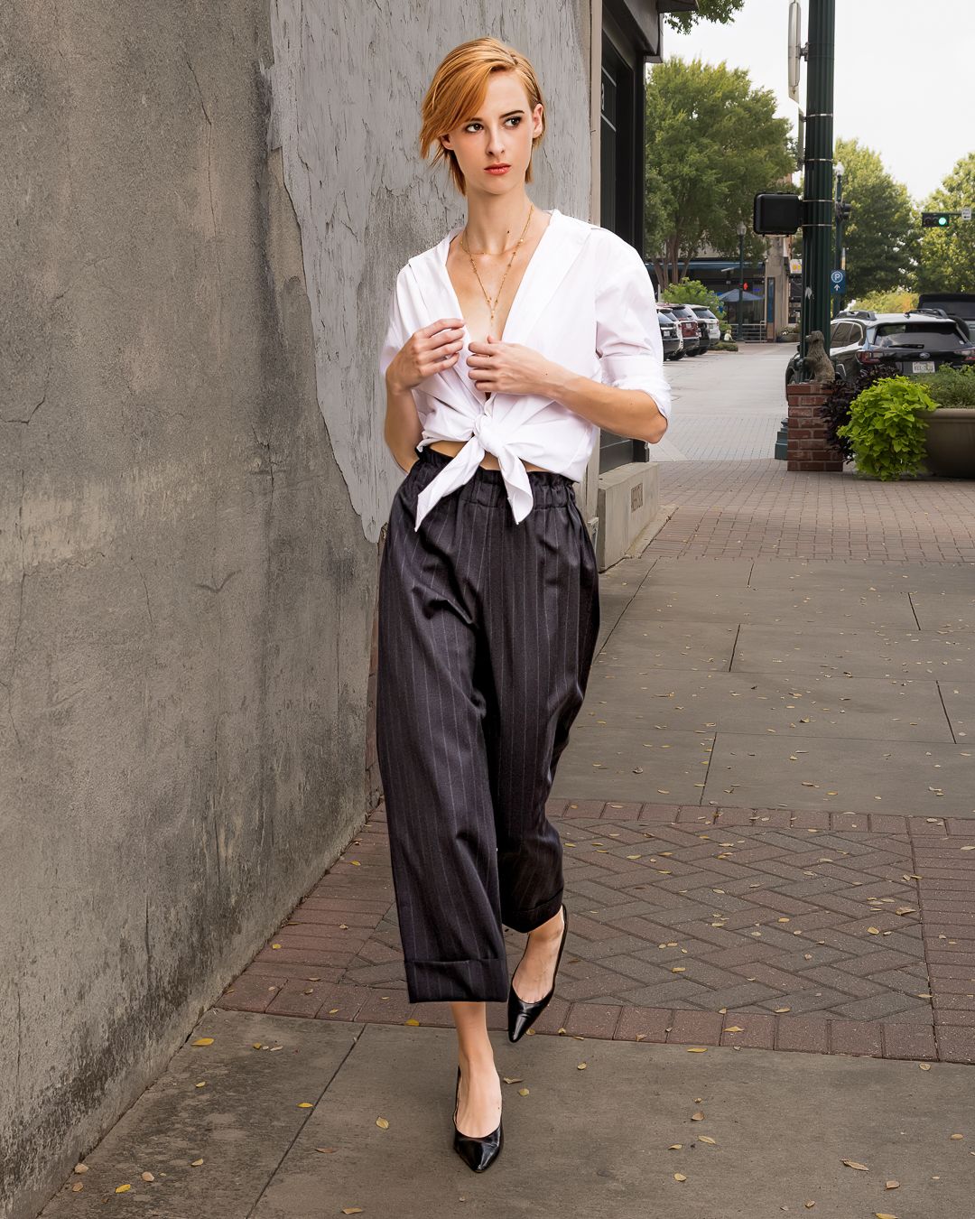 Boyfriend Button Down Shirt in Egyptian Cotton