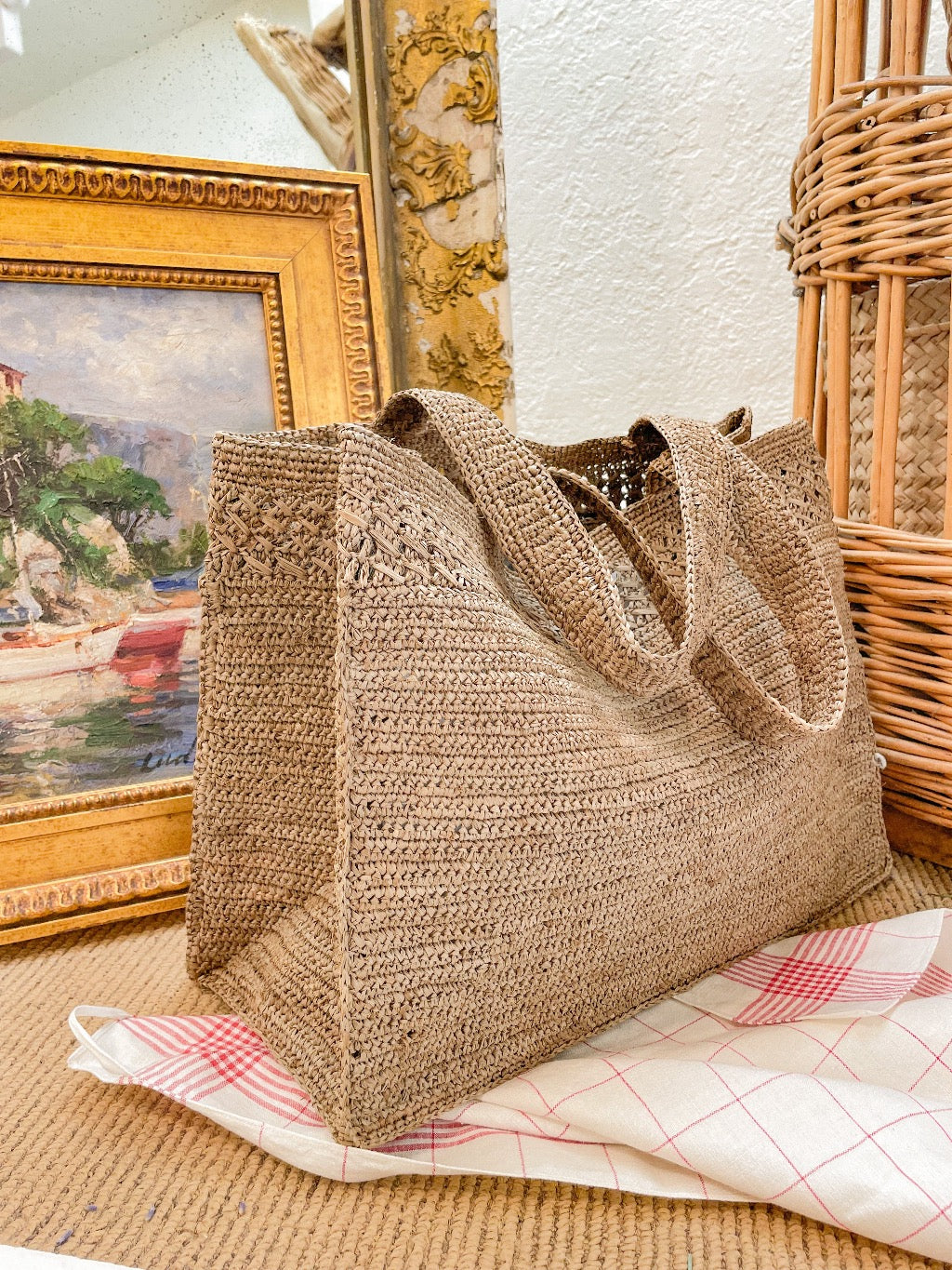 Mad for Wicker bags!