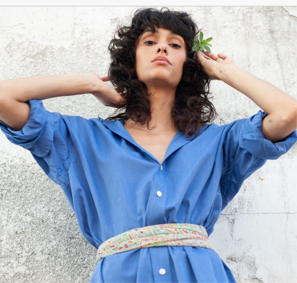 Egyptian Cotton Shirt Dress Egyptian Cotton Shirt Dress