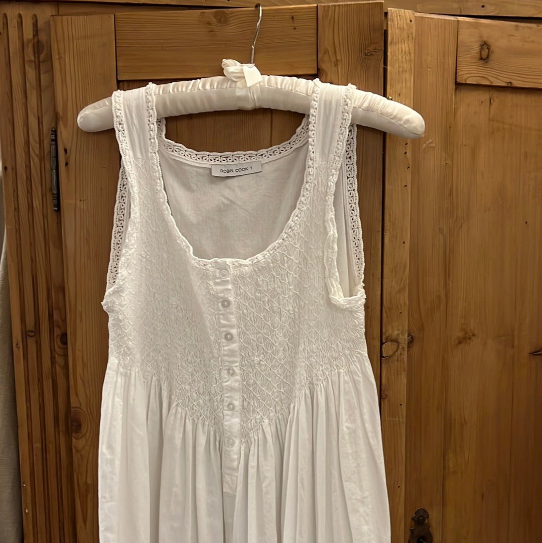 French cotton nightgown