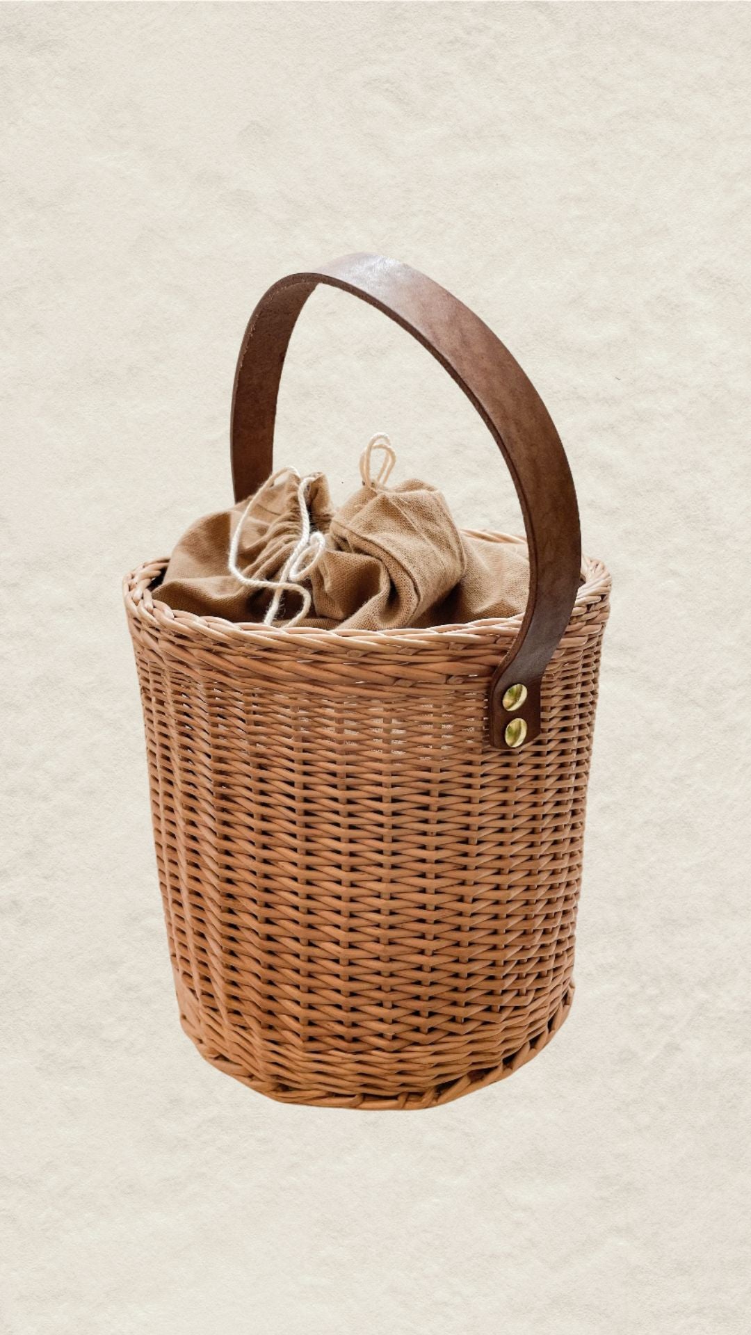 Birkin Basket Purse with Pouch
