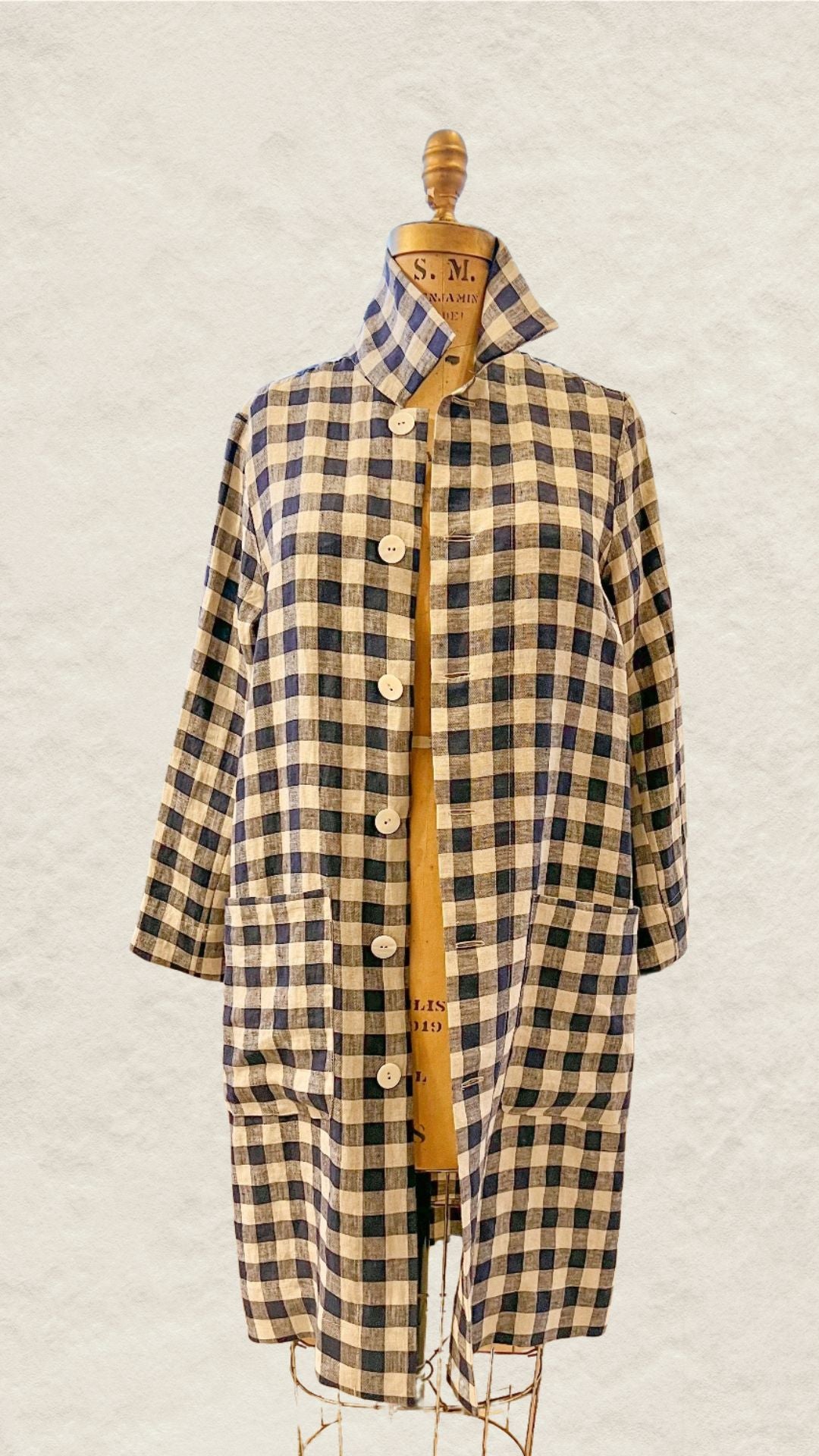 French Linen Coat  - Long