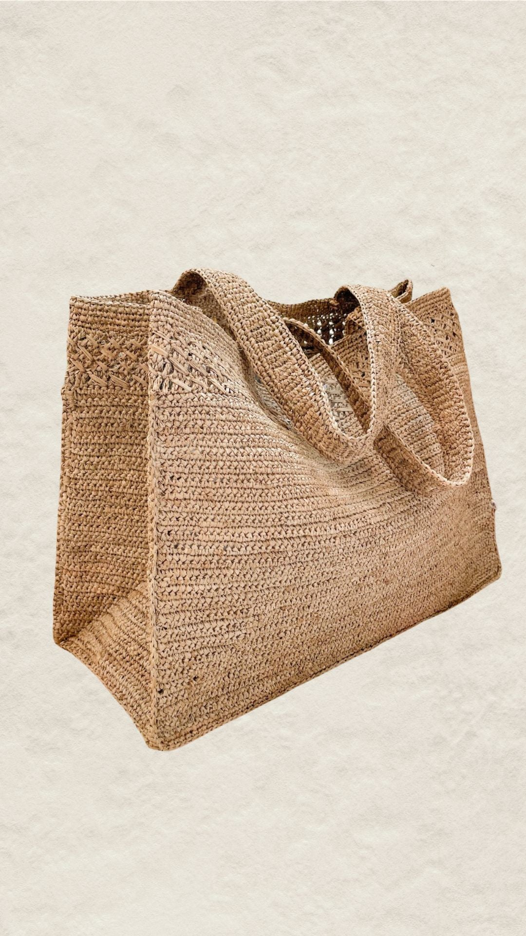 Made in Mada Straw Tote Bag