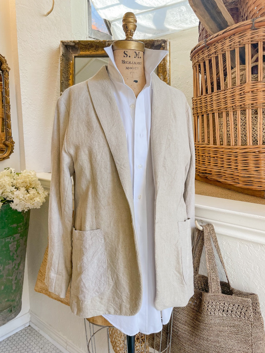 French Linen Jacket