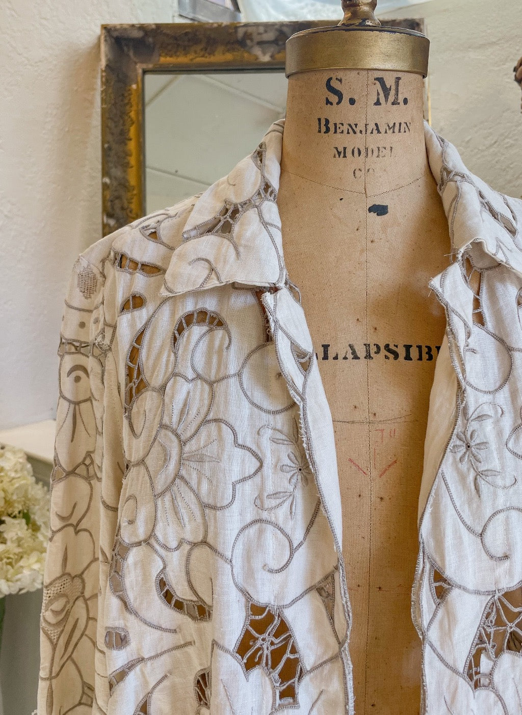 Long French Linen Coat